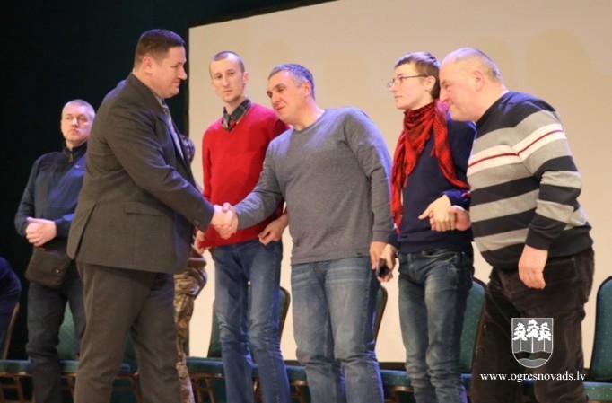 Ogrē viesojas Krievijas un Ukrainas konfliktā cietušie