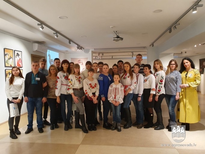 Ogrē viesojās bērni un jaunieši no Ukrainas