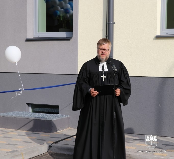Ogres evaņģēliski luteriskās draudzes mācītājs Mārtiņš Kalējs