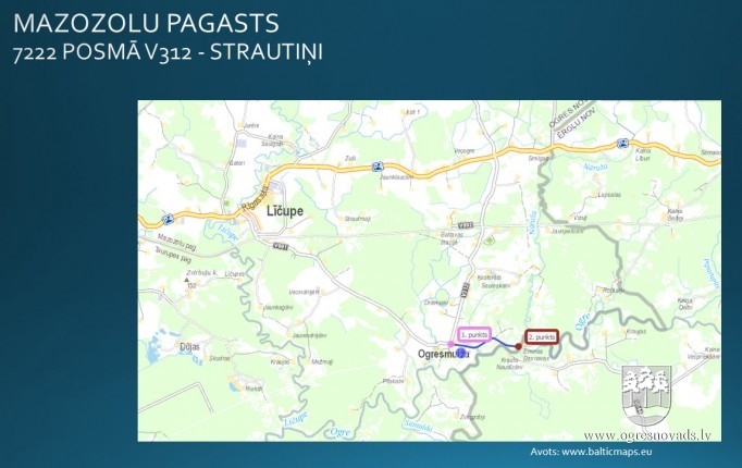 Iedzīvotāji spriež par izbūvei nepieciešamajiem ceļu posmiem