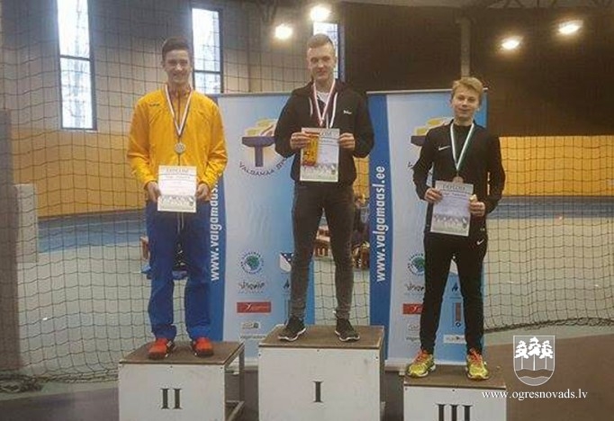 Ogres NSC vieglatlētiem sešas medaļas sacensībās Valgā