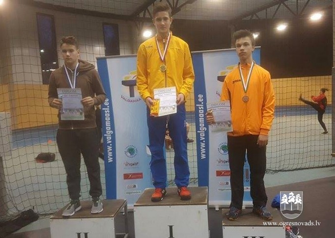 Ogres NSC vieglatlētiem sešas medaļas sacensībās Valgā