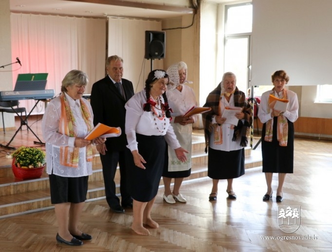 Ogres seniori svin Veco ļaužu dienu