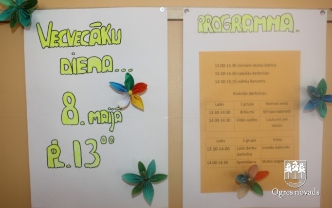 Vecvecāku diena Ogresgala pamatskolā