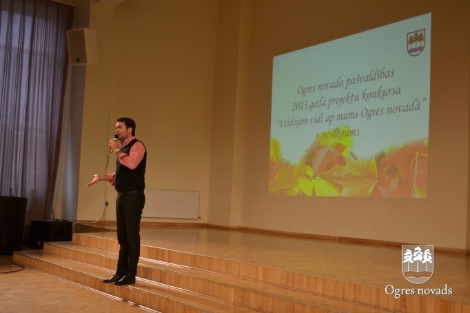 Projektu konkursa "Veidojam vidi ap mums Ogres novadā" noslēguma pasākums
