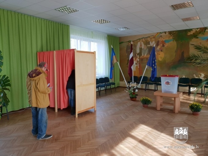 Vēlētāji novada pagastos ir aktīvi