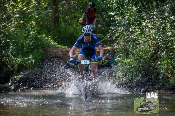 Ogrēnieši ieņem pjedestālu MTB riteņbraukšanas sacensībās