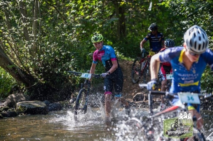 Ogrēnieši ieņem pjedestālu MTB riteņbraukšanas sacensībās