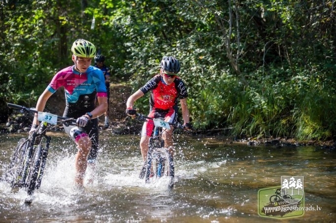 Ogrēnieši ieņem pjedestālu MTB riteņbraukšanas sacensībās