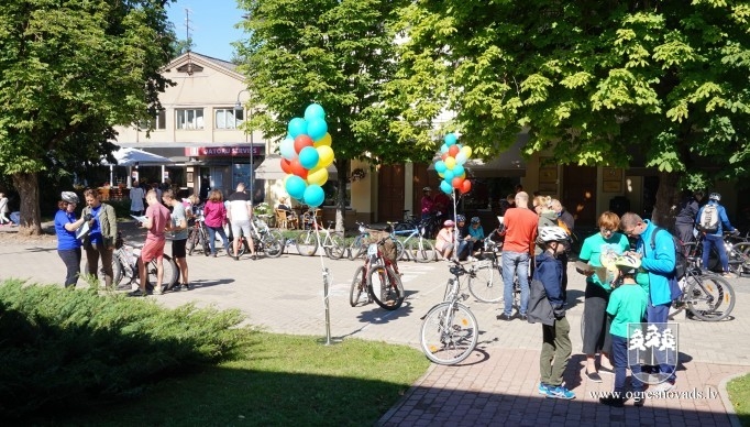 Velofotoorientēšanās Ogrē 2019