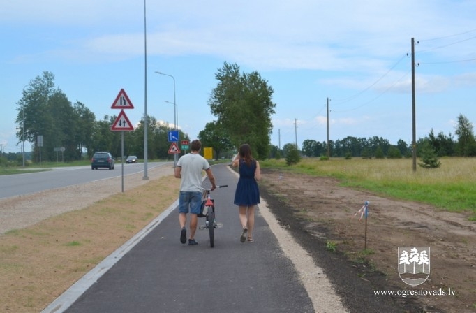 Ogrē skaita velosipēdistus