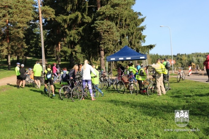 Ar velobraucienu noslēdzas Eiropas Mobilitātes nedēļa Ogres novadā