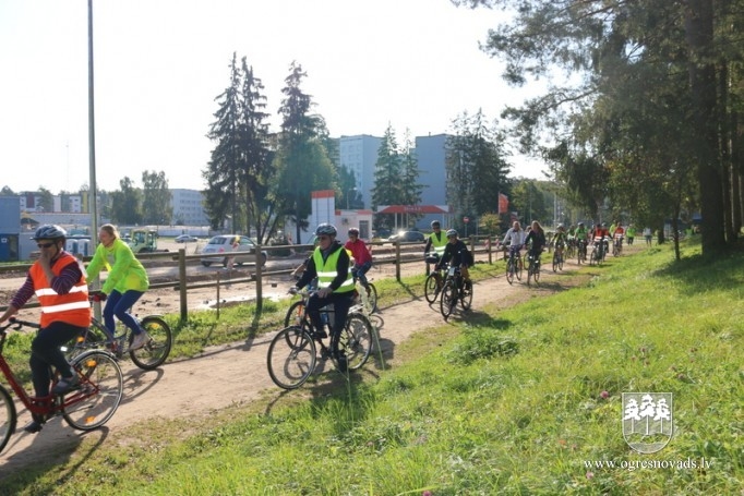 Ar velobraucienu noslēdzas Eiropas Mobilitātes nedēļa Ogres novadā