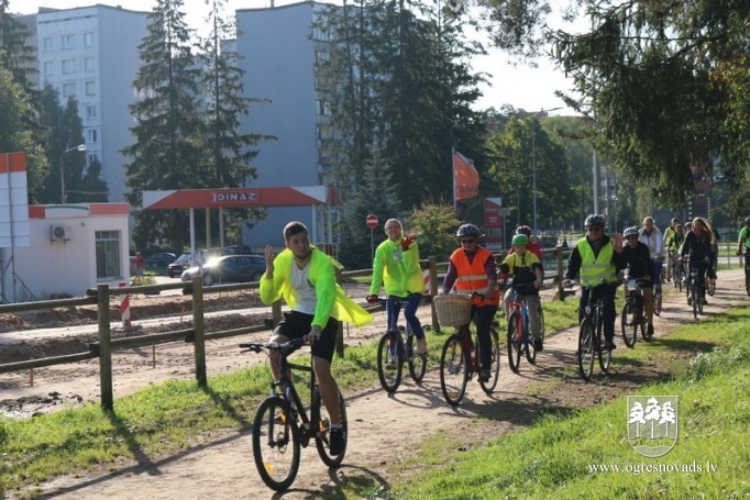Ar velobraucienu noslēdzas Eiropas Mobilitātes nedēļa Ogres novadā
