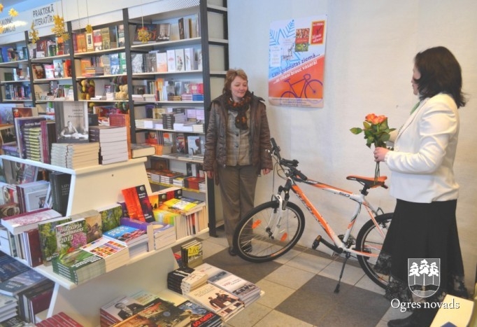 Jaunā velosipēda saņemšana