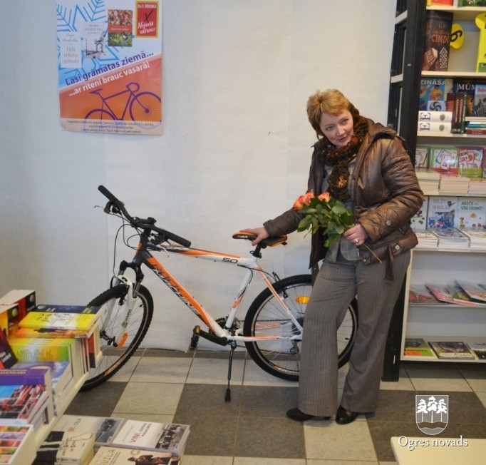Jaunā velosipēda saņemšana