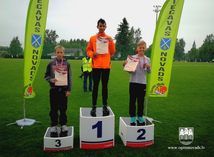 Mūspuses vieglatlētiem panākumi Latvijas čempionātos