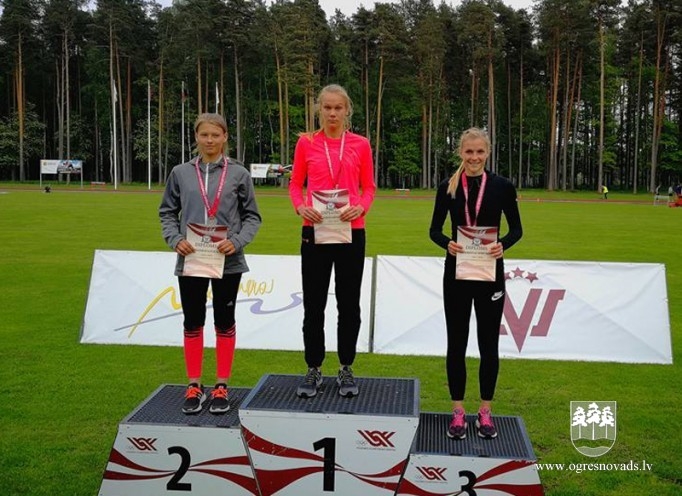 Mūspuses vieglatlētiem panākumi Latvijas čempionātos