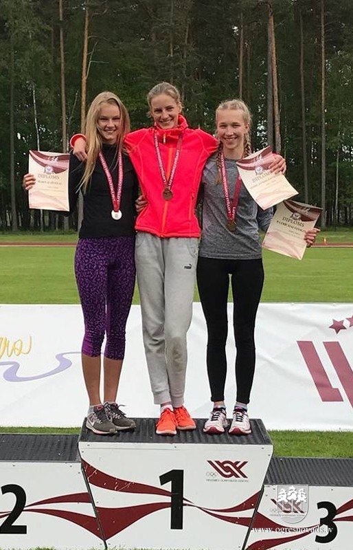Mūspuses vieglatlētiem panākumi Latvijas čempionātos