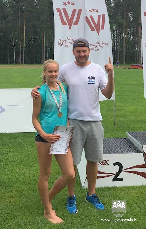 Ogres NSC vieglatlētiem panākumi Latvijas čempionātā