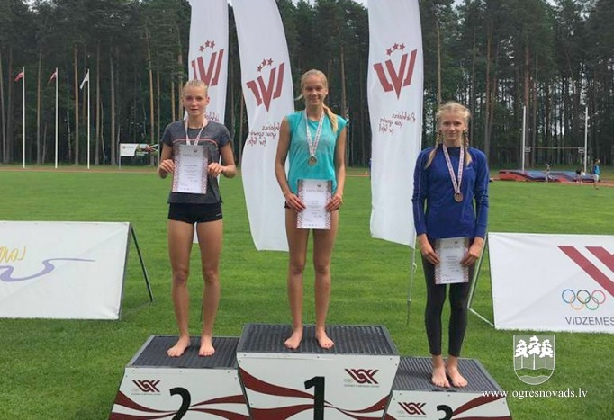 Ogres NSC vieglatlētiem panākumi Latvijas čempionātā