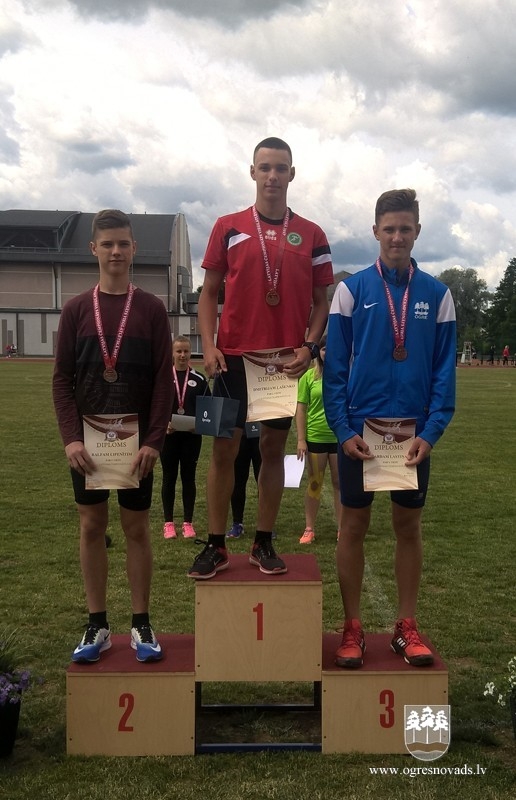 Ogrēniešiem sešas godalgas Latvijas čempionātā