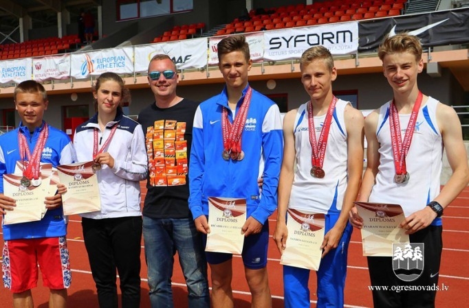 Ogrēniešiem sešas godalgas Latvijas čempionātā
