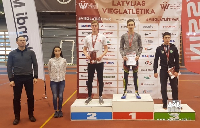 Ogres NSC vieglatlētiem sešas Latvijas čempionāta medaļas