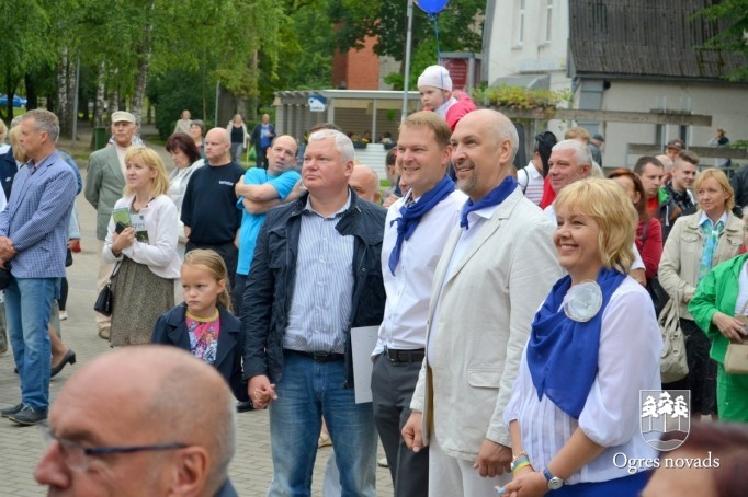 Pilsētas svētkos uzstājās vieskolektīvi no ārzemēm