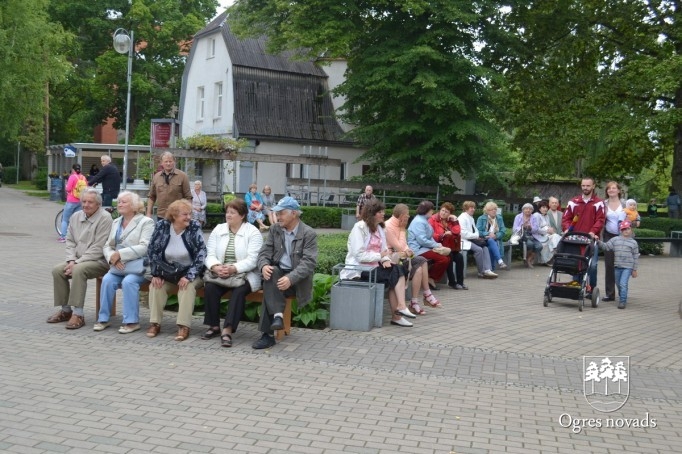 Pilsētas svētkos uzstājās vieskolektīvi no ārzemēm