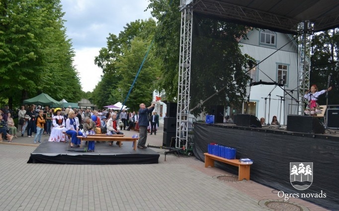Pilsētas svētkos uzstājās vieskolektīvi no ārzemēm