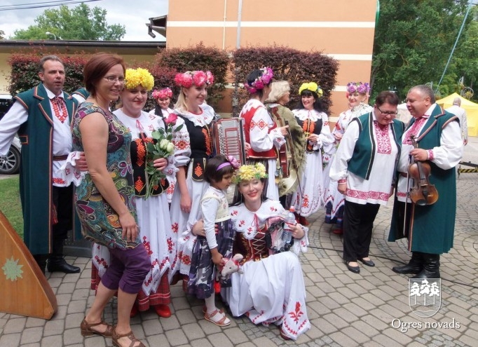 Pilsētas svētkos uzstājās vieskolektīvi no ārzemēm