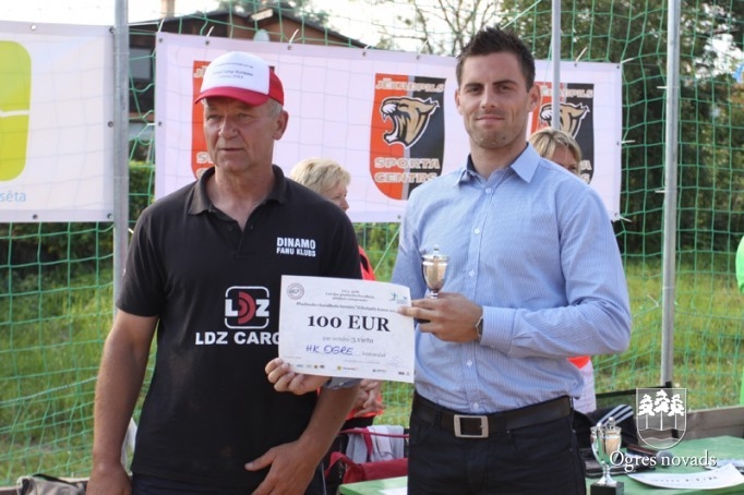 Ogrēniešiem 3.vieta pludmales handbola čempionāta 2.posmā