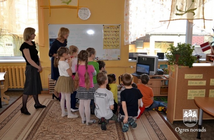Bērnudārzā "Zelta sietiņš" viesojas kolēģi no Čehijas