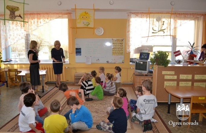 Bērnudārzā "Zelta sietiņš" viesojas kolēģi no Čehijas