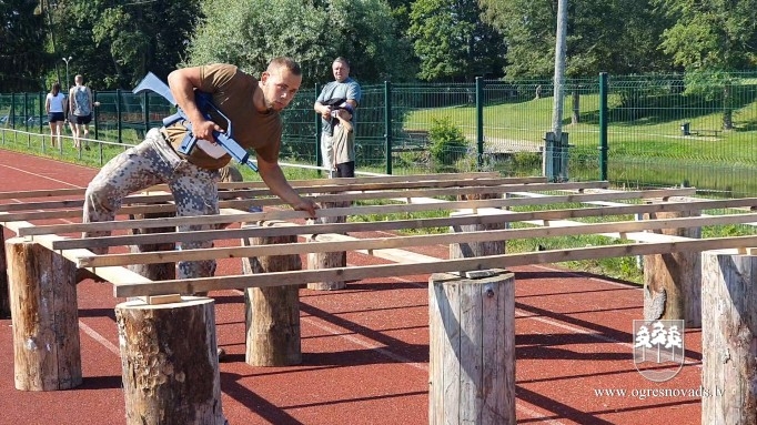 Madlienā notikušas Zemessardzes vasaras sporta spēles