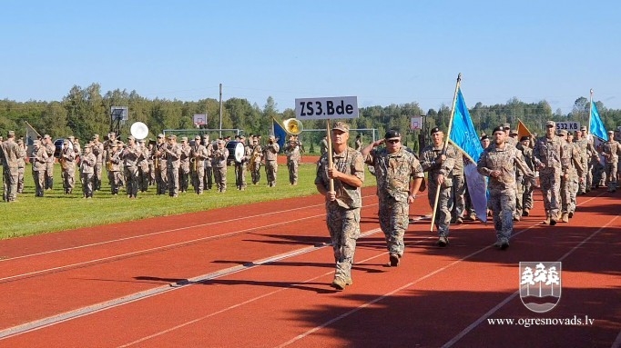 Madlienā notikušas Zemessardzes vasaras sporta spēles