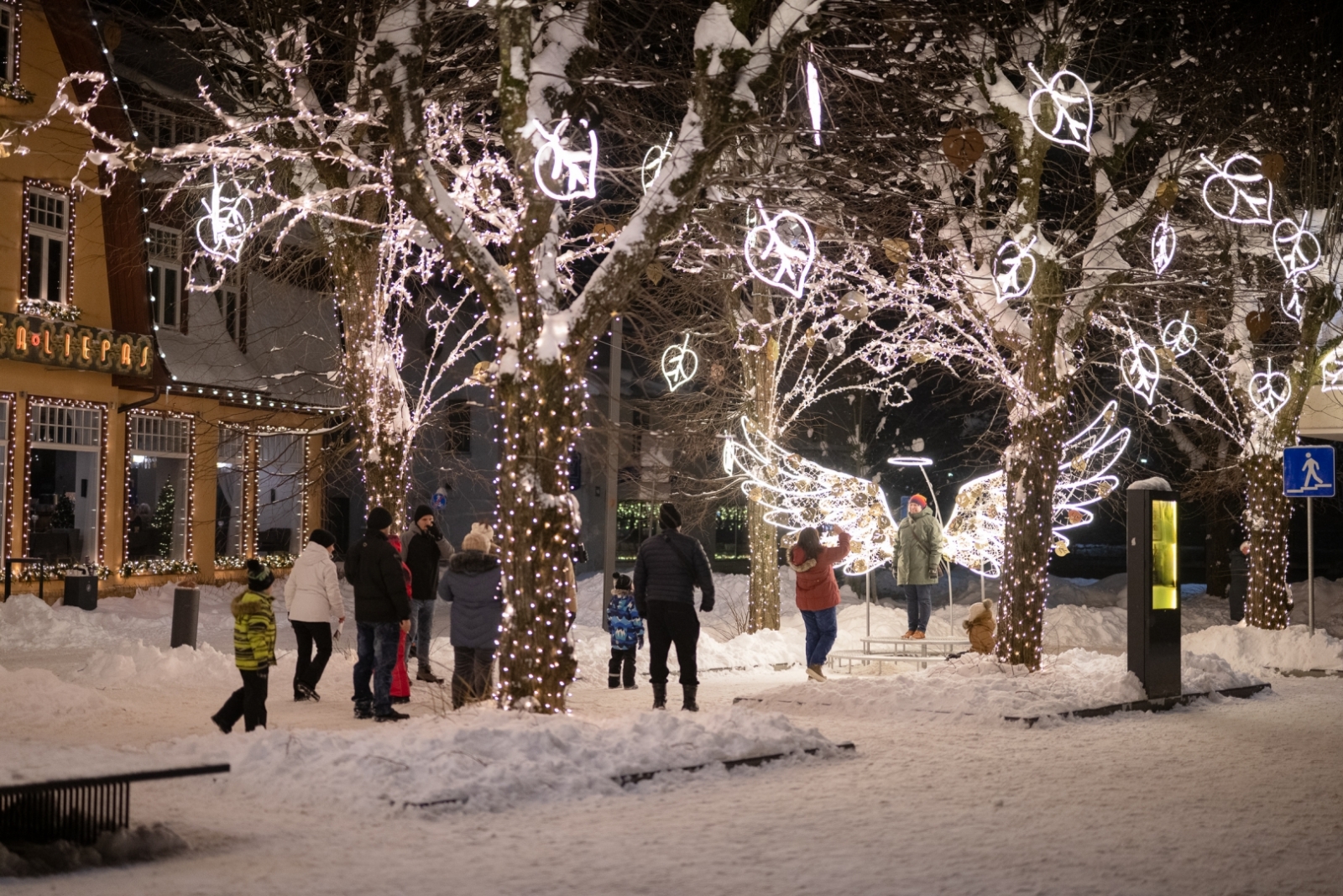 Ziemassvētku egles iedegšana Ogrē 03.12.2023.