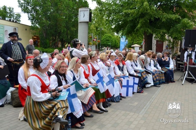 VIII Ziemeļu un Baltijas valstu Dziesmu svētku Novadu diena Ogrē