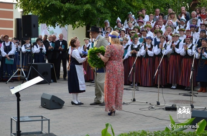 VIII Ziemeļu un Baltijas valstu Dziesmu svētku Novadu diena Ogrē