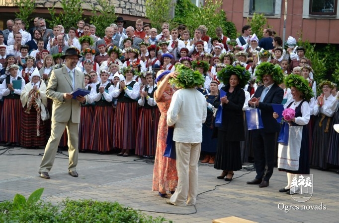 VIII Ziemeļu un Baltijas valstu Dziesmu svētku Novadu diena Ogrē