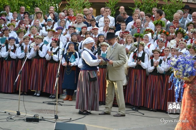VIII Ziemeļu un Baltijas valstu Dziesmu svētku Novadu diena Ogrē