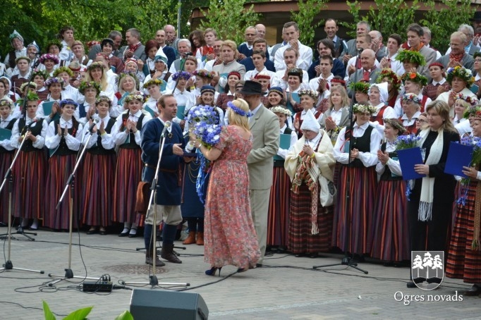 VIII Ziemeļu un Baltijas valstu Dziesmu svētku Novadu diena Ogrē