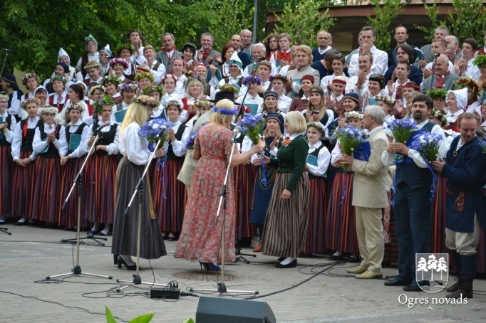 VIII Ziemeļu un Baltijas valstu Dziesmu svētku Novadu diena Ogrē