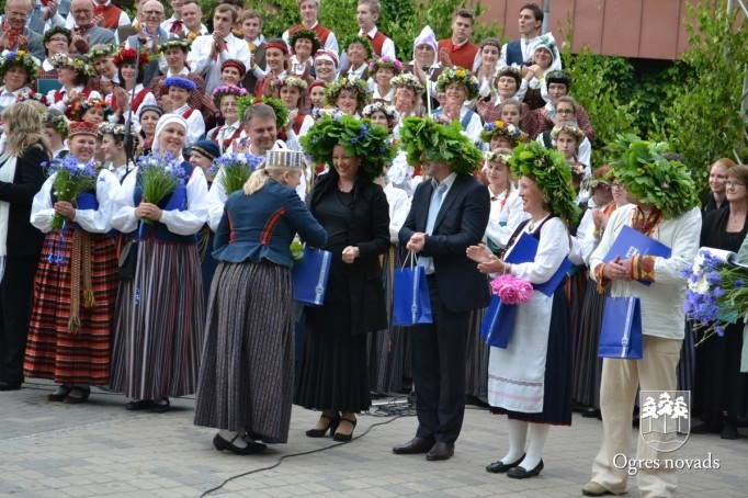 VIII Ziemeļu un Baltijas valstu Dziesmu svētku Novadu diena Ogrē