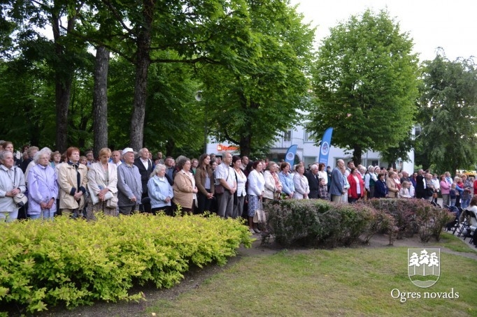 VIII Ziemeļu un Baltijas valstu Dziesmu svētku Novadu diena Ogrē
