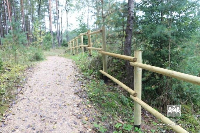 Turpinās Zilo kalnu labiekārtošanas projekta realizācija