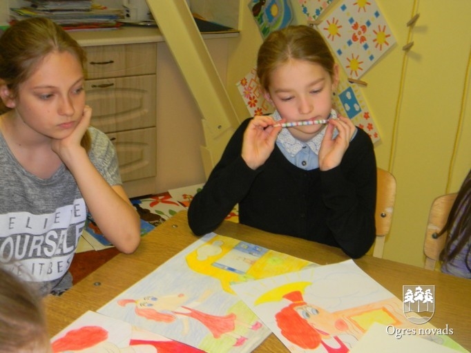 Ogres sākumskolas 4.c klase uzvar zīmējumu konkursā