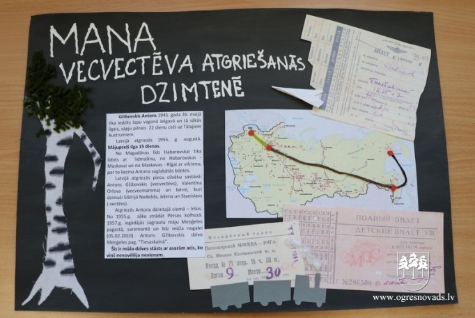 Novada skolēni piedalās deportācijām veltītā konkursā
