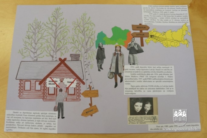 Novada skolēni piedalās deportācijām veltītā konkursā
